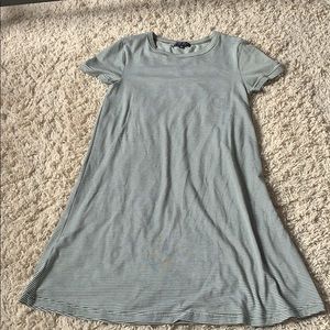 Striped T-shirt dress